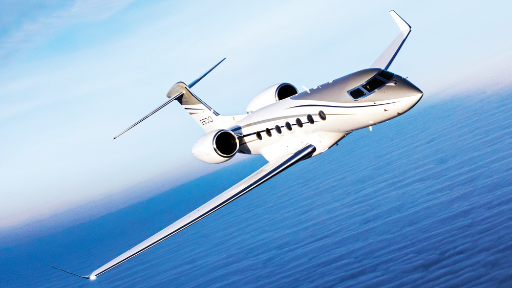 Gulfstream G500 cabin for Chicago charter
