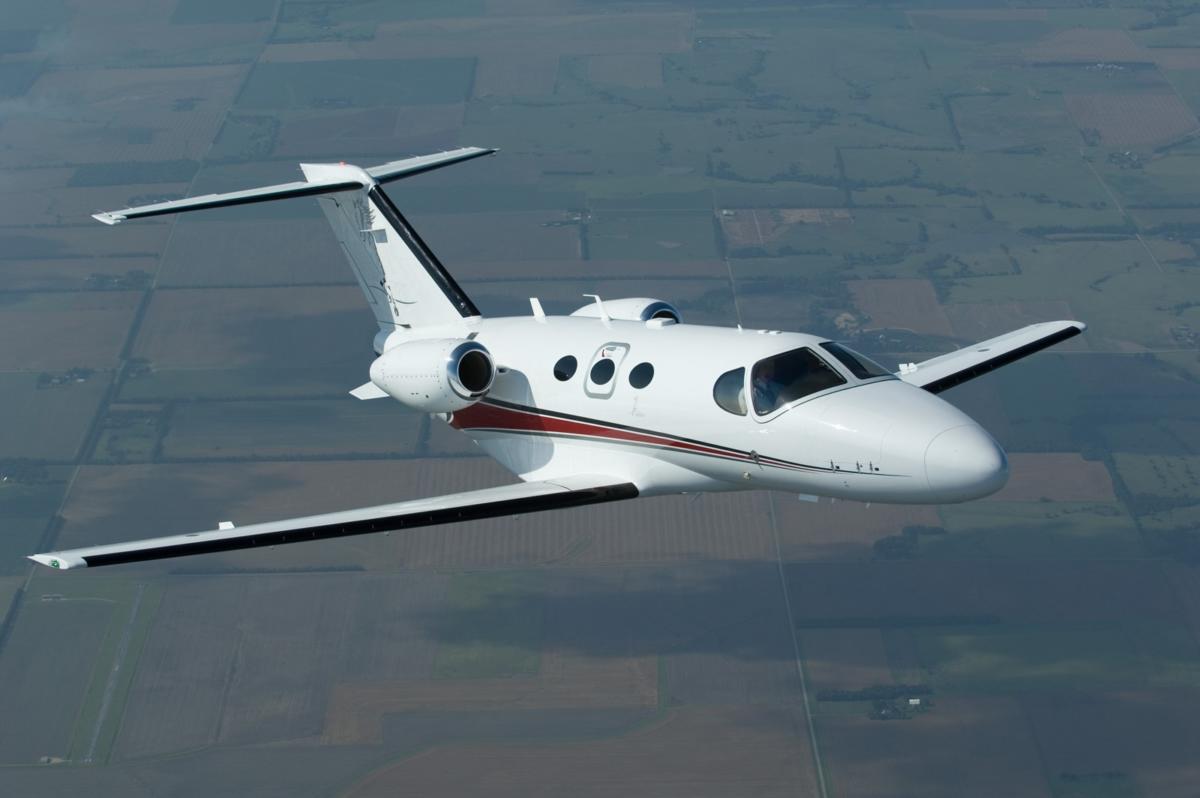 Cessna Citation Mustang CE-510 view for Chicago charter