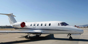 Cessna Citation III cabin for Chicago charter