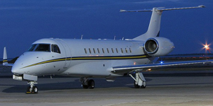 Legacy 600 view for Chicago charter