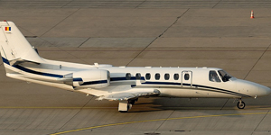 Cessna Citation Encore view for Chicago charter