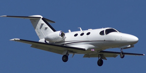 Cessna Citation Mustang CE-510 view for Chicago charter