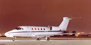 Cessna Citation VII cabin for Chicago charter