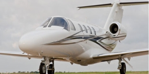 Cessna Citation CJ1 cabin for Chicago charter