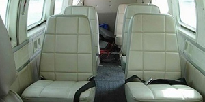 Piper Navajo / Cheyenne cabin for Chicago charter