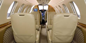 Cessna Citation CJ3 view for Chicago charter