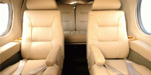Falcon 10 view for Chicago charter