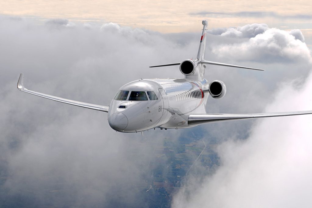 Chicago Dassault Falcon 8x Charter
