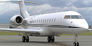 Global Express view for Chicago charter