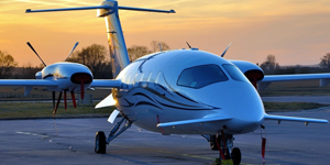 Piaggio Avanti cabin for Chicago charter