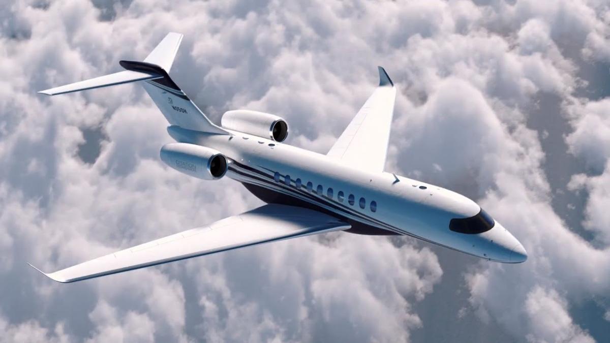 Cessna Citation Hemisphere cabin for Chicago charter