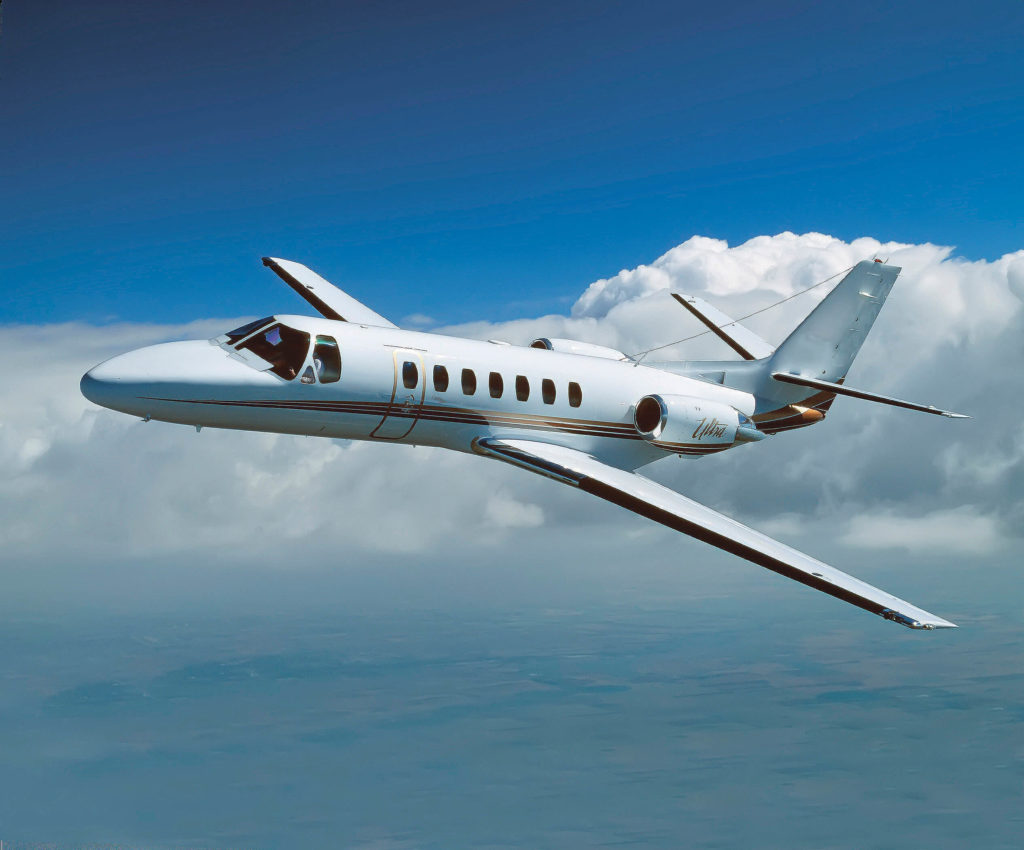 Cessna Citation Ultra for Chicago charter