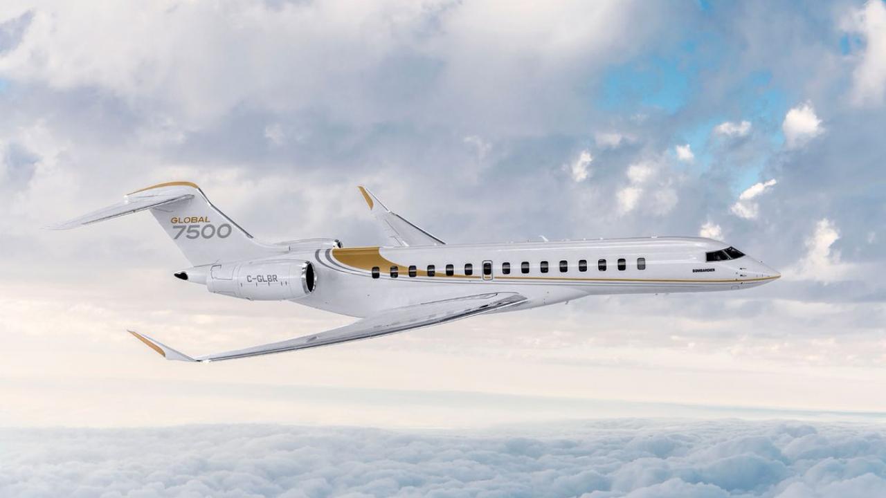 Chicago Bombardier Global 7500 Charter