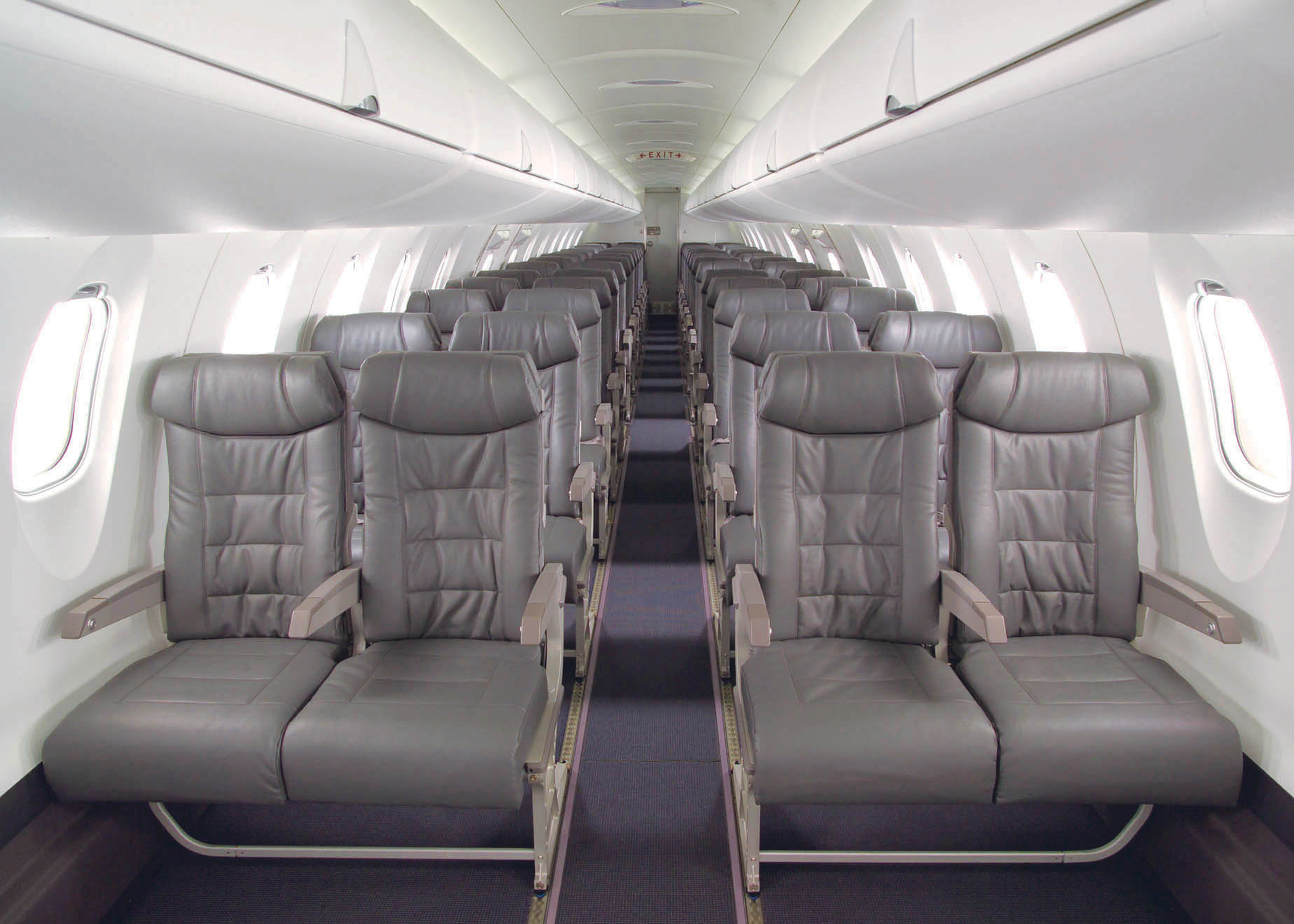 Bombardier CRJ-200 cabin for Chicago charter
