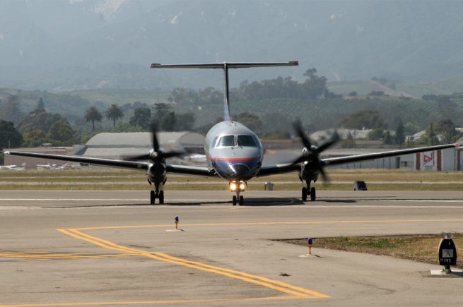 Embraer EMB-120 Brasilia view for Chicago charter