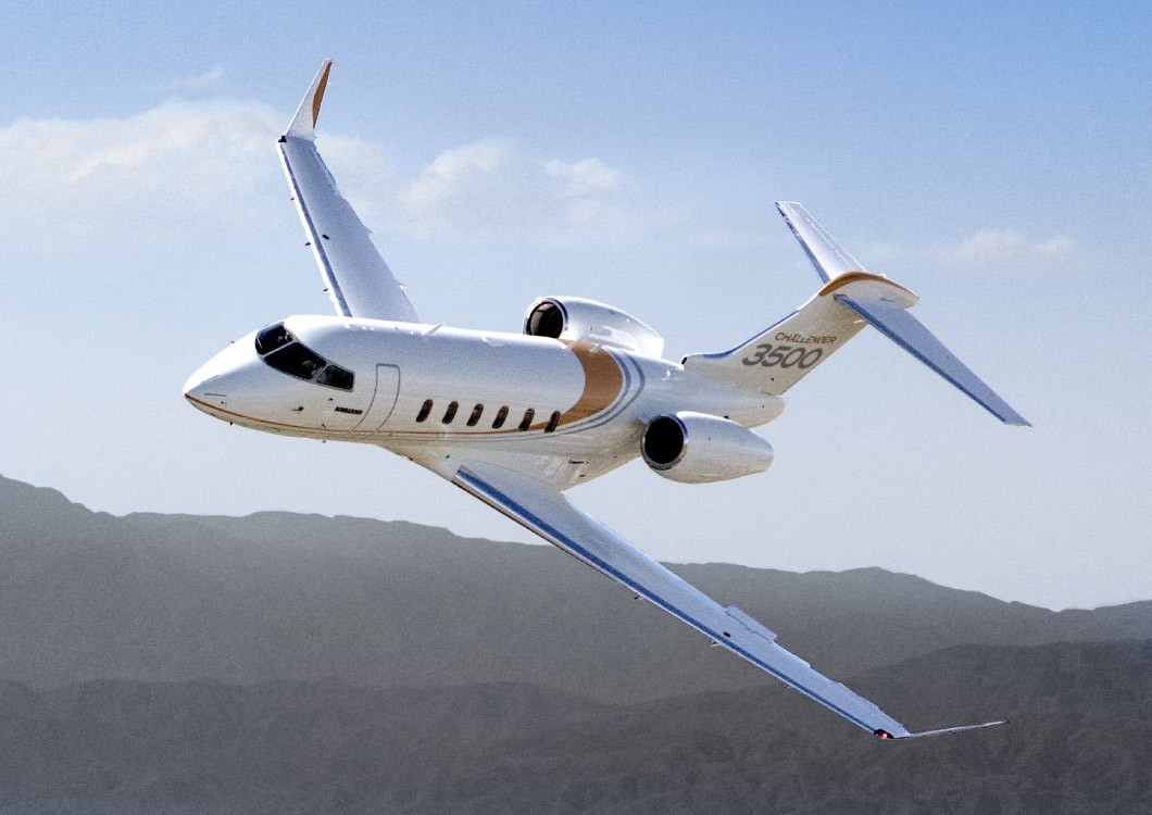 Chicago Bombardier Challenger 3500 Charter