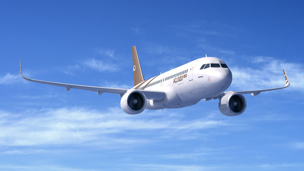 Airbus ACJ320 for Chicago charter