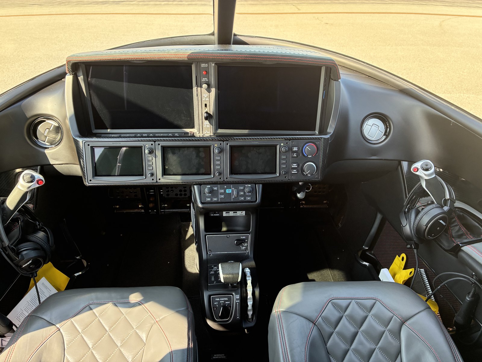 Cirrus Vision Jet SF50 cabin for Chicago charter