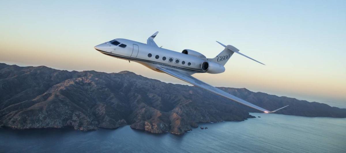 Gulfstream G600 view for Chicago charter