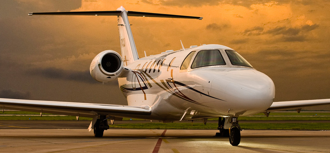 Cessna Citation CJ4 cabin for Chicago charter
