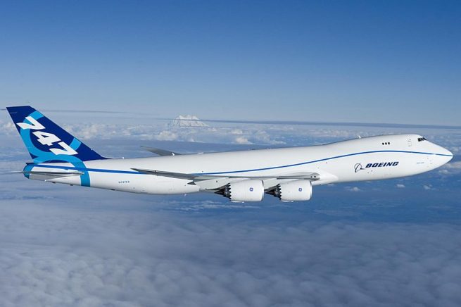 Boeing 747-8F for Chicago charter